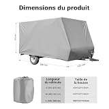 WilTec housse de caravane 580 x 225 x 220 cm respirante photo 3
