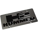 Hummer H2 - License Plate - Stainless Style