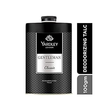 Yardley London Gentleman Deodorising Talc Talcum Powder for Men 100Gm