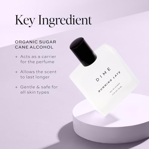 Image of DIME Beauty Running Late Perfume - Citrus Floral, 1.7 oz