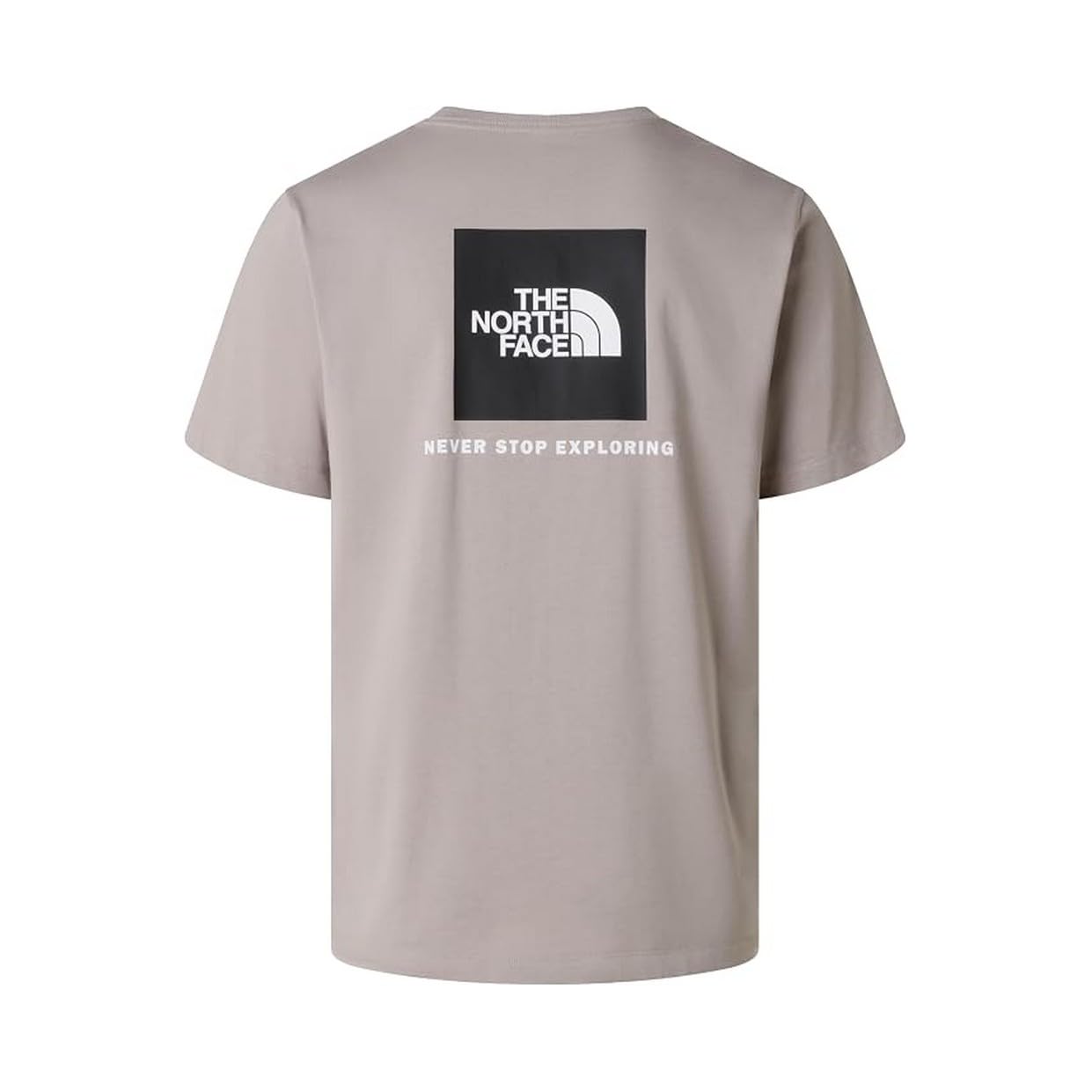THE NORTH FACE Herren Evolution Box NSE Regular Short Sleeve T-Shirt, Stone Slab, XL – Ansicht 4