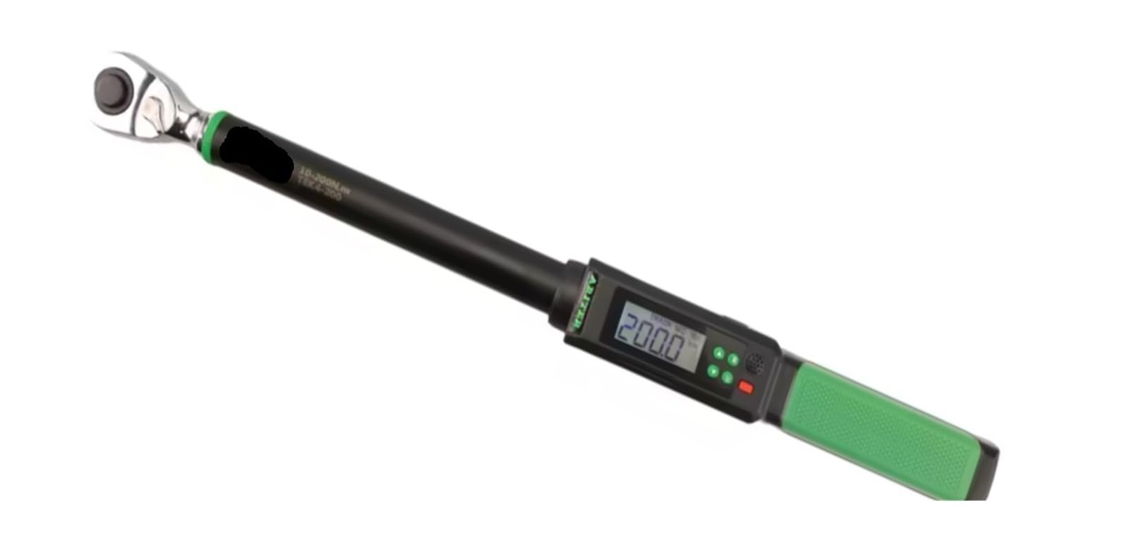 Svgvubmuc One Color Digital Torque Wrench Tek4-200 1/2'' 10-200N.m, Adjustable Machine Repair Tools