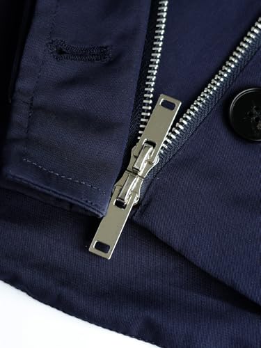 Women's Oversized Cape Coat 2025 Fall Winter Casual Short Trench Coat High Neck Zipper Vintage Outerwear with Pockets3