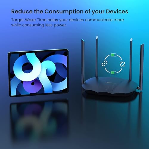 TX9 PRO - Router Wi-Fi Gigabit Ethernet dual band (2,4 GHz/5 GHz) 5G Nero - Router - Immagine 7