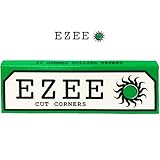 1000 x EZEE Green Rizla Cut Corners Rolling Papers Tobacco Rollups Cigarette Fine Medium Smoking Booklets Filter Tips UK Free P&P - Image 3