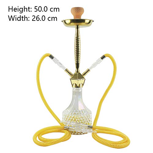 Mr. Hao Zinklegierung Shisha Wasserpfeife echte ägyptische sheesha Rohr Cafe Stil mit 175 cm Schlauch – Bild 4
