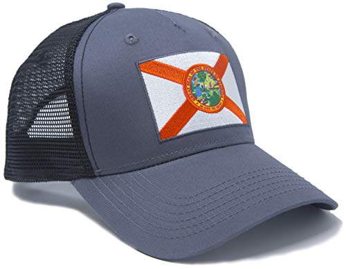 Image of International Tie State Hat for Men and Women, Adjustable Snapback Trucker Baseball Cap with Embroidered Patch