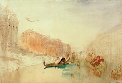 Pintura murales de Santa Maria Della Salute por Mallord William Turner en formato 60x90cm