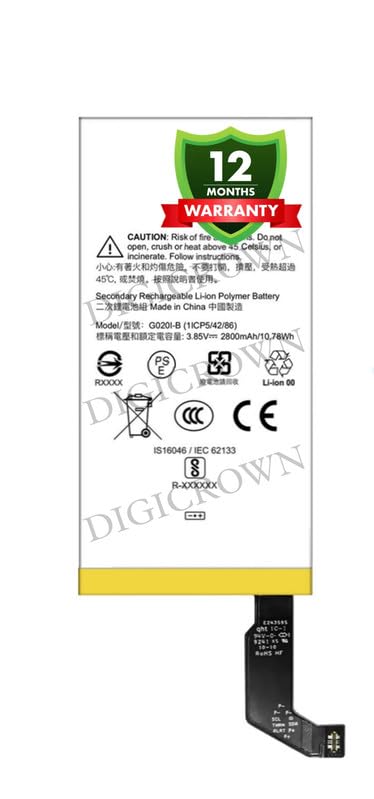 Image of Original G020I-B Battery Compatible for Google Pixel 4 - (2800mAh) - 1 Year Warranty