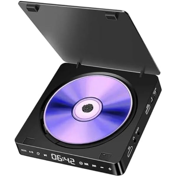 Odtwarzacz DVD, Odtwarzacz DVD KC-708 HD 1080P Przenośny odtwarzacz CD VCD Hifi Stereofoniczny wideo Praca z projektorem telewizyjnym