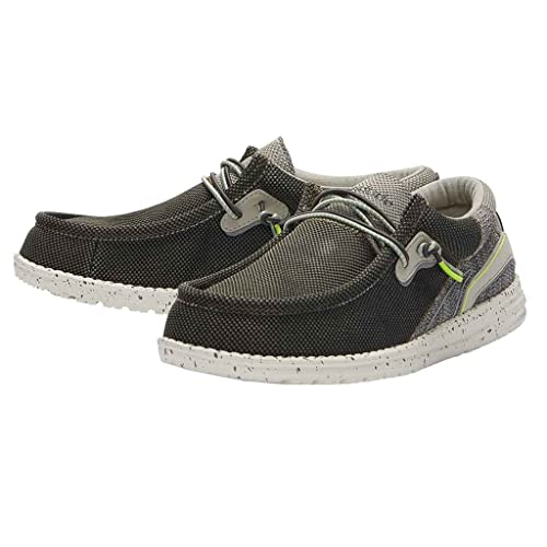 Image of HEYDUDE Men's All Wally Styles | Men's Shoes | Men's Lace Up Loafers | Comfortable & Light-Weight