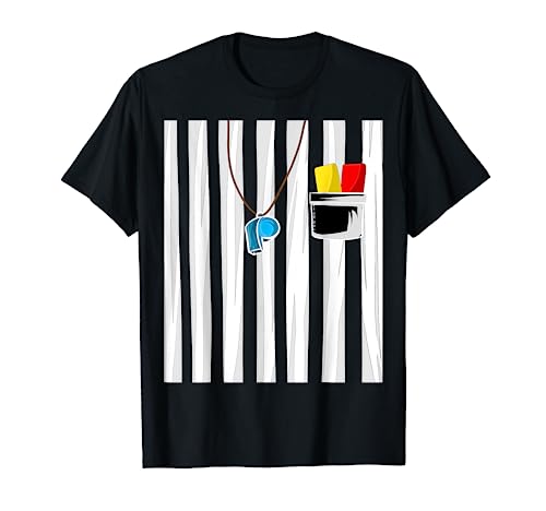 Disfraz de árbitro fresco de Halloween | Divertido regalo de bricolaje Camiseta