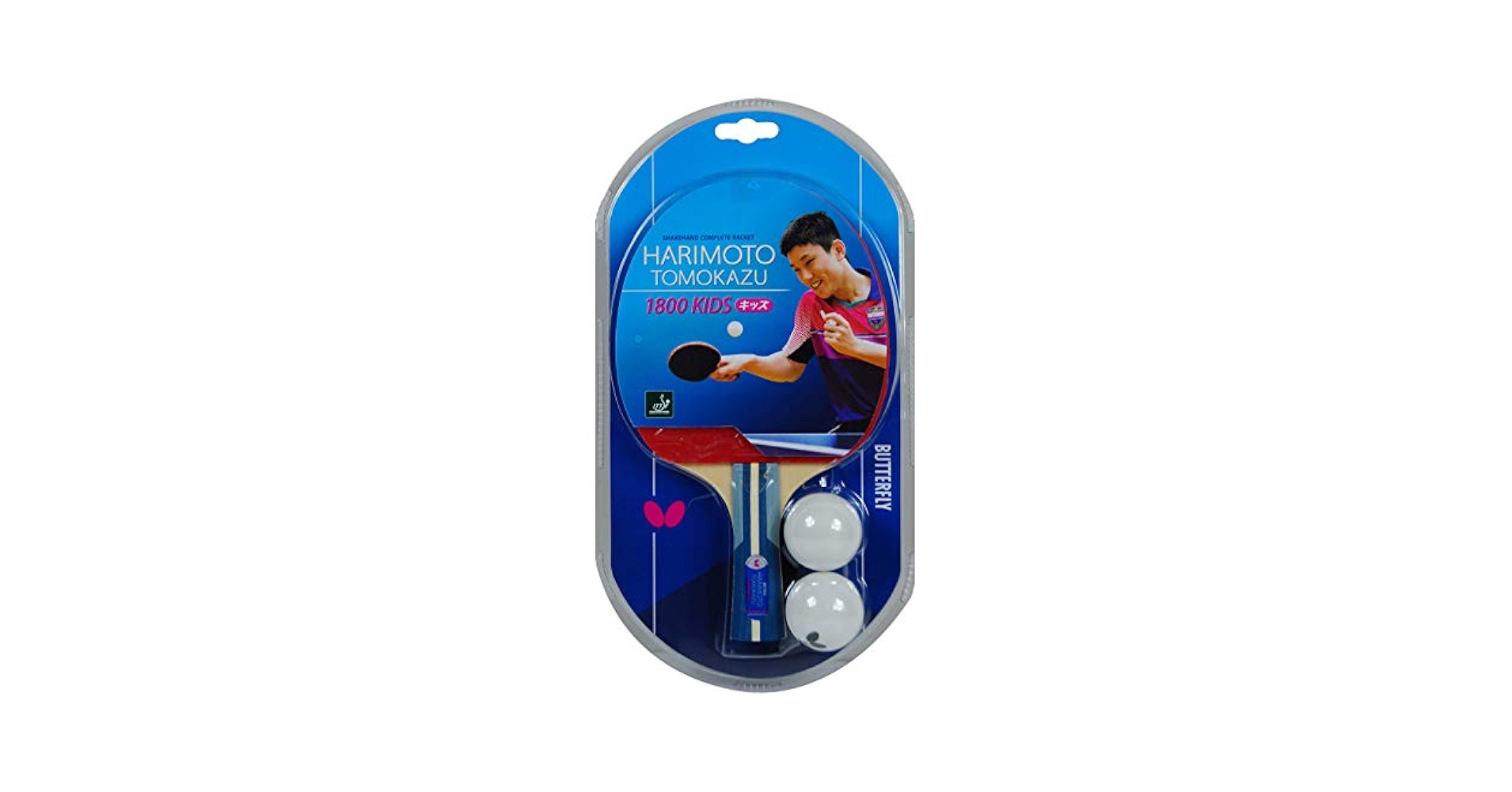 Amazon.com : Butterfly Harimoto Tomokazu 1800 Kids Shakehand
