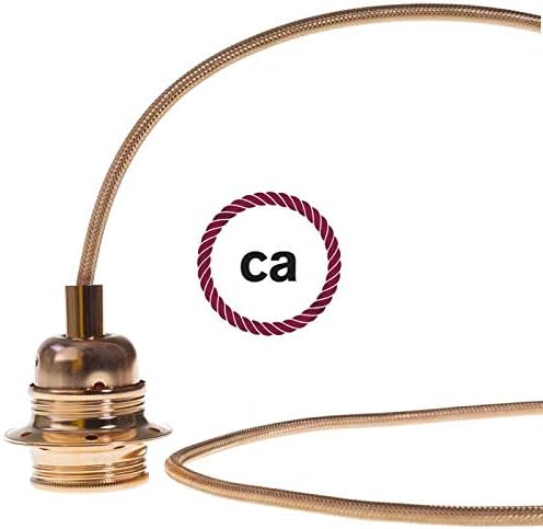 creative cables Red Copper Covered Round Electric Cable - RR11-164ft, 3 x 18 AWG