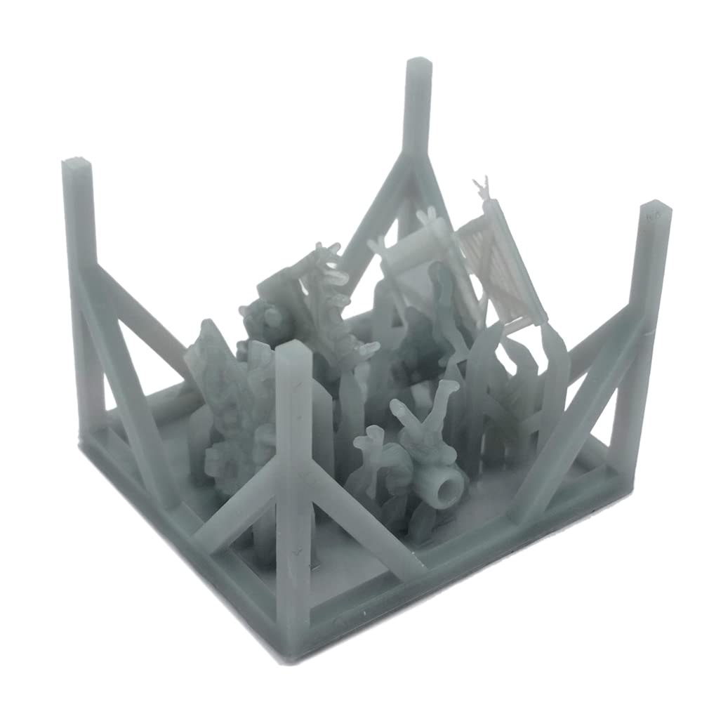 Outland Models Railway Scenery Accessory Homeless People Figure Set 1:160 N Scale