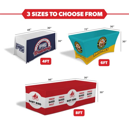 Image of LookOurWay Custom Table Cover, 8ft Stretch