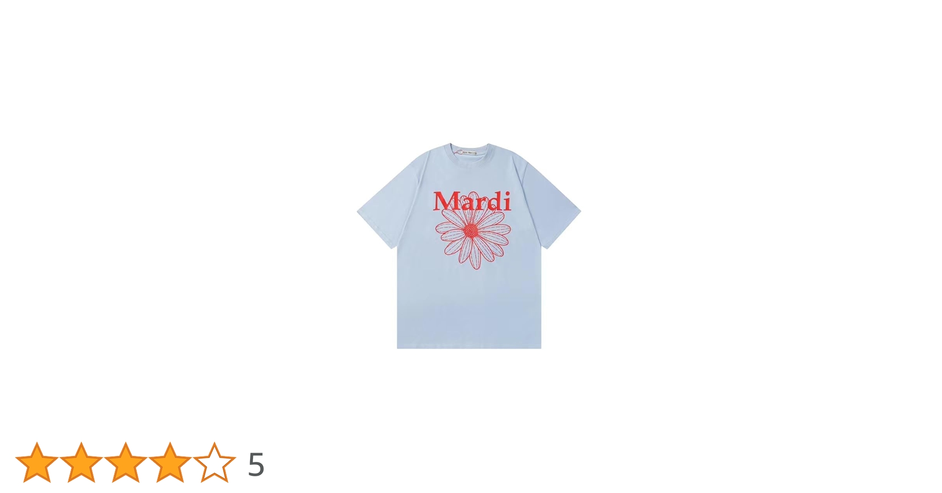 Daikanyama Mardi Mercredi バラ刺繍Tシャツ Daikanyama Mardi Mercredi バラ刺繍Tシャツ マルディメクルディ