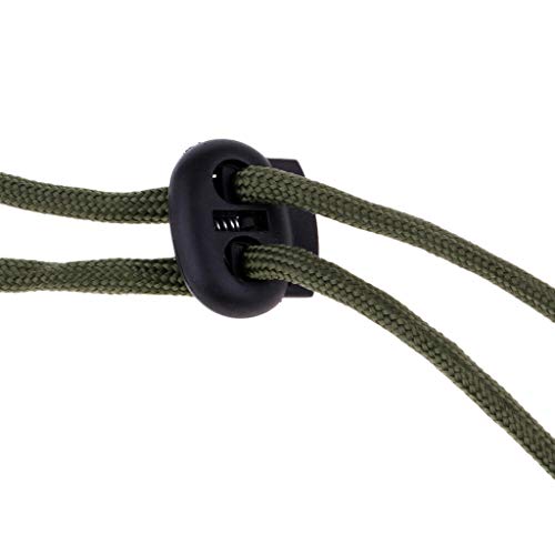 gazechimp 2x Colar De Escritório Cordão Trançado Com Chaves De Anel De Divisão Chaveiro De Lanterna