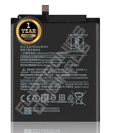 Image of BN3A Battery for Redmi Go / M1903C3GG / M1903C3GH / M1903C3GI / Battery with 1 Year Warranty** (DD45)