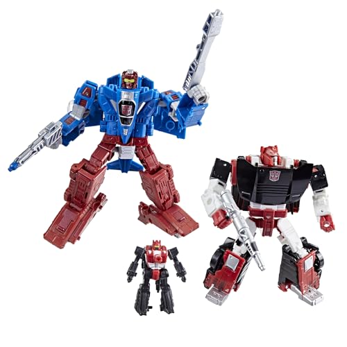 Transformers War for Cybertron WFC S26 Autobot Alphastrike Counterforce   Paquete de 3 figuras de acción de conversión, juguetes de robot para mayores de 8 años