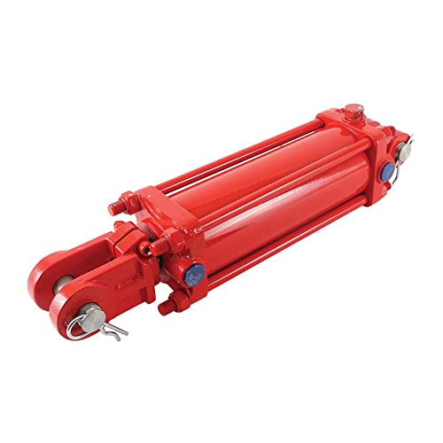 Image of Complete Tractor 3001-5041 Hydraulic Cylinder Compatible with /Replacement for Tractors 2512DB, Pin Dia: 1 inch, Port Dia: 3 /8 inch-NPT, Bore Dia: 2.5 inch, Stroke: 12 inch, Rod OD: 1.125 inch, Closed Length: 22.4 inch