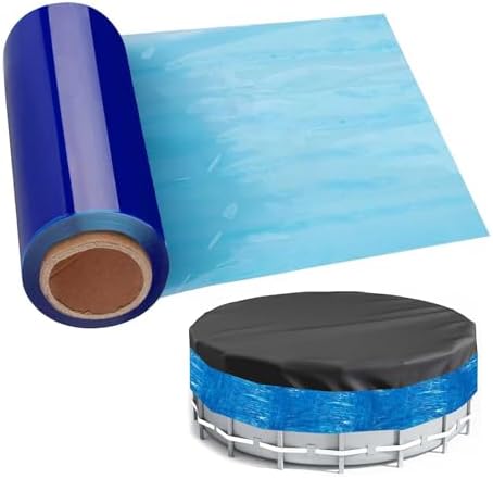 1050 Ft Winter Pool Cover Seal Wrap for Above Ground Pools – PE Windproof