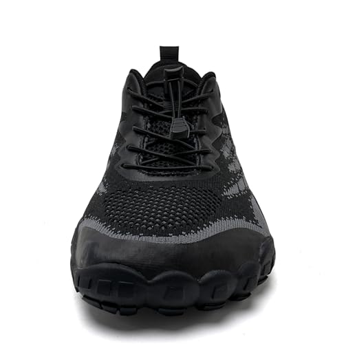 Image of WateLves Water Shoes Men Women Beach Barefoot Aqua Socks Breathable Wide Swim Outdoor Walking Anti Slip Pool Shoes for Hiking Kayaking Diving Surfing