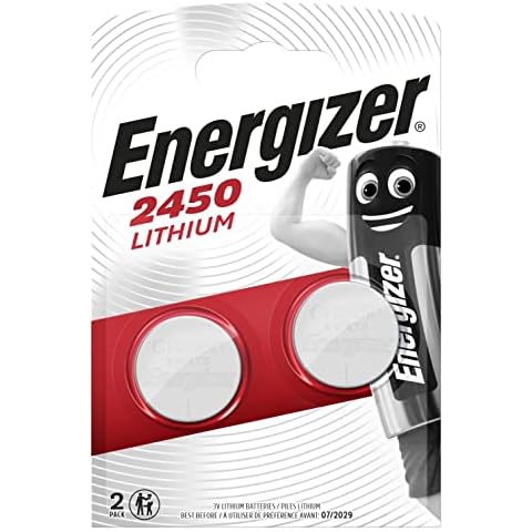 Energizer CR2450 Batteries, Lithium Coin, 2 Pack Cover