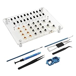 Tsungup Schakelaar Tester Schakelaar Opener Smeerstation Lube Station 20 Sleutel MX BOX Acryl Schakelaar Tester Kit Voor…