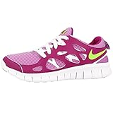 Anziehschlaufe an der Ferse Nike Unisex Kinder Sneaker Low Free Run 2 (GS)