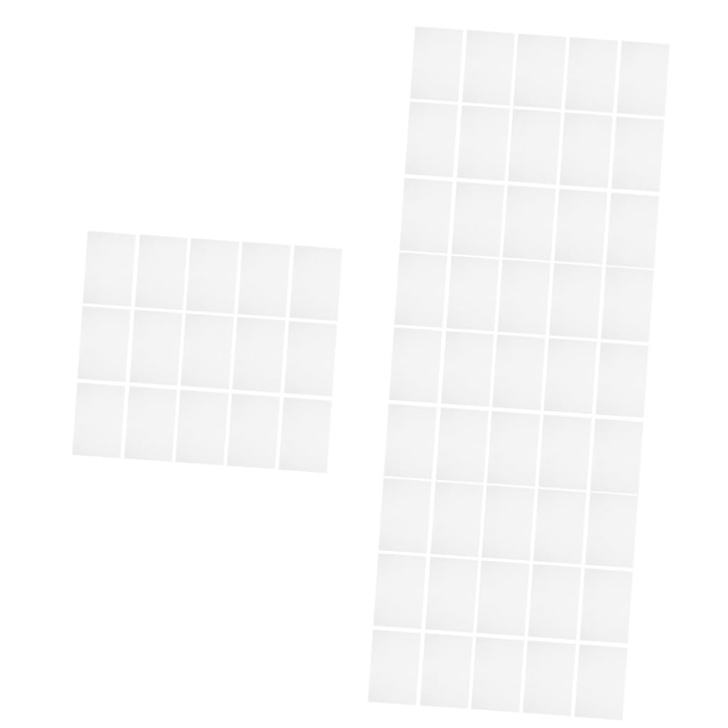 jojofuny 80 Teiliges Fotopapier Transparent Glänzend Selbstklebend Farbig Geeignet für Tintenstrahldrucker Vielseitig für Foto Werbe und Schulprojekte