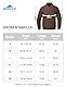 Rdruko Bomberjacke Herren Blouson Jacke Übergangsjacke Leichte Freizeitjacke Outdoor Jacken mit Innentasche für Wandern Golf Laufen (Kaffeebraun, L)