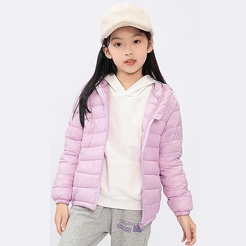 Manteau d'hiver pour enfants violet imperméable 3-4 ans