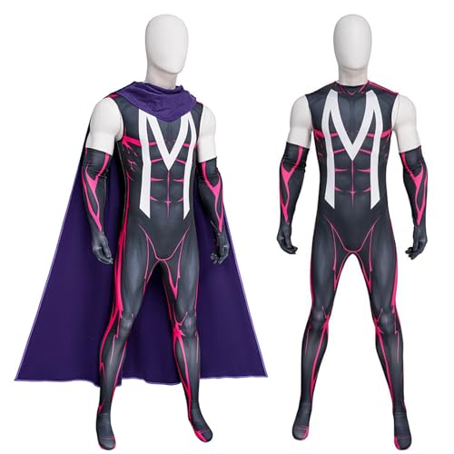 Fcercankyd Boys Superhero Costume with Cape: Super Cool Sleeveless Bodysuit for Cosplay and Parties