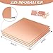 EcoBrisa 3Pcs Pure Copper Sheets 4
