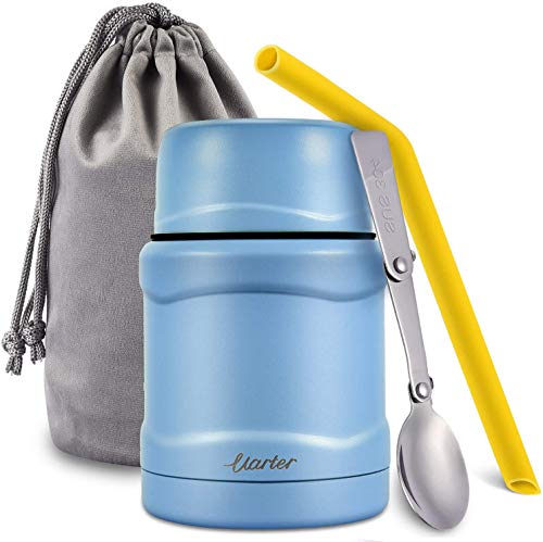 Thermos Food Jar,Soup Thermos,Kids Thermos for Hot Food,Baby Insulated food jar,Stainless Steel Leak-Proof