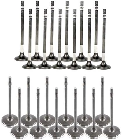 Kit de válvulas de admissão e escape DNJ VK241169 para Chrysler, Dodge, Jeep, Ram e Volkswagen 3.6L V6 24V DOHC – 1 unidade