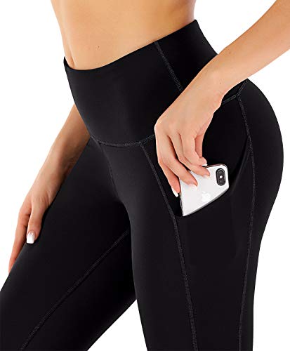 Ewedoos Fleece Lined Leggings With Pockets For Women - Thermal Warm Workout Winter Leggings For Women Yoga Pants For Women New Black #TOP3