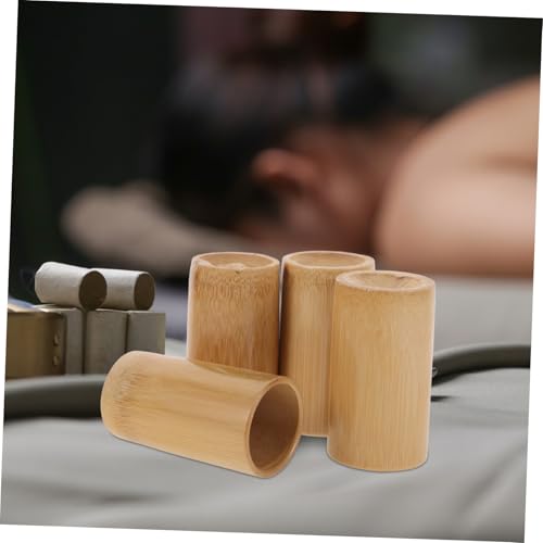 Ipetboom - 4 tazas de ventosa reutilizables para terapia muscular, kit versátil y duradero de ventosas chinas para tratamiento miniatura 5