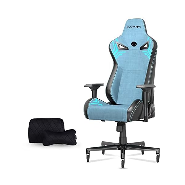 KARNOX Gamer Stuhl Gaming Sessel Stoff Gaming Chair