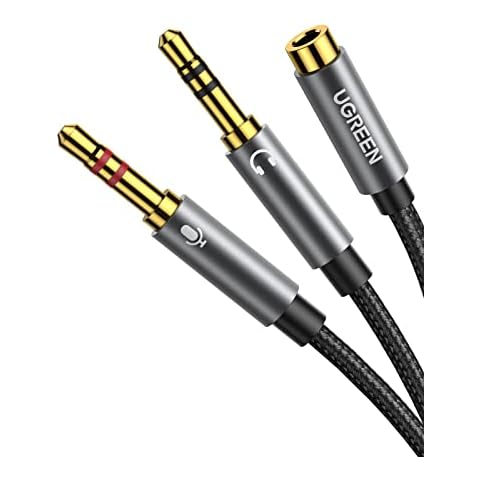 UGREEN Headphone Splitter for Computer Cover