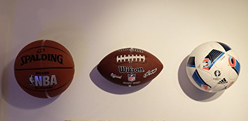 Clipboart Support mural invisible pour ballons, football, basketball, handball, etc Cover