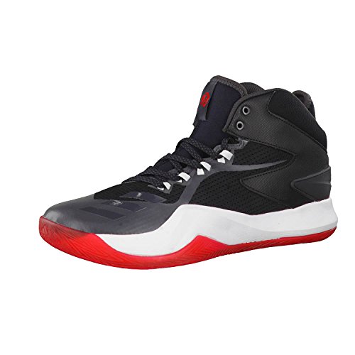 Adidas D Rose Dominate Iv, Chaussures de Basketball Homme, Noir (Negbas/Neguti/Ftwbla), 40 1/9 EU