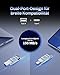 Biwin USB-Stick UD150 128GB USB 3.2 Gen1, bis zu 150 MB/s, mit Dual-Anschluss (Typ-A & Typ-C) für PC, Laptop, MacBook & Smartphone