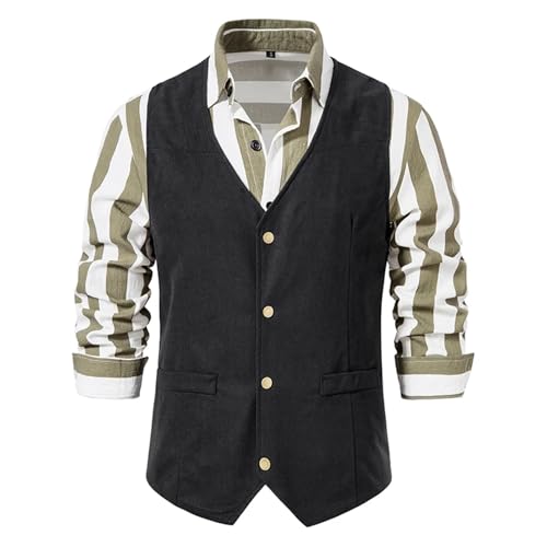 Gilet costume homme gilet de cowboy rétro for homme marron