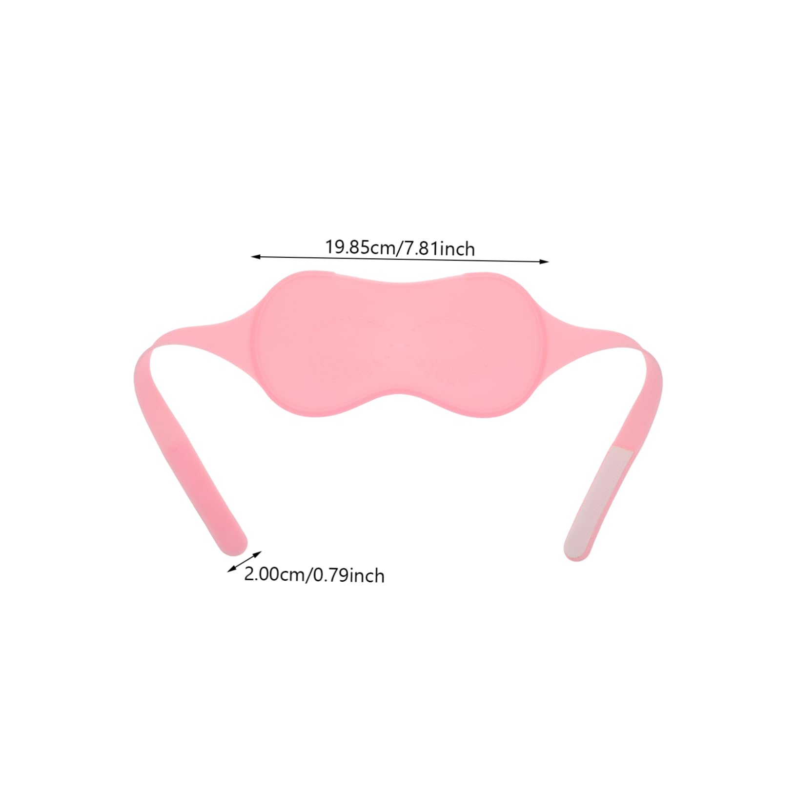 Antifaz de Gel para Ojos, 1 Juego de Silicona Rosa Compresa Fría