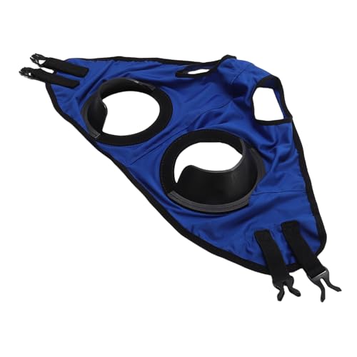 Lunettes de course équestre résistant au sable avec capot de clignotant - 4