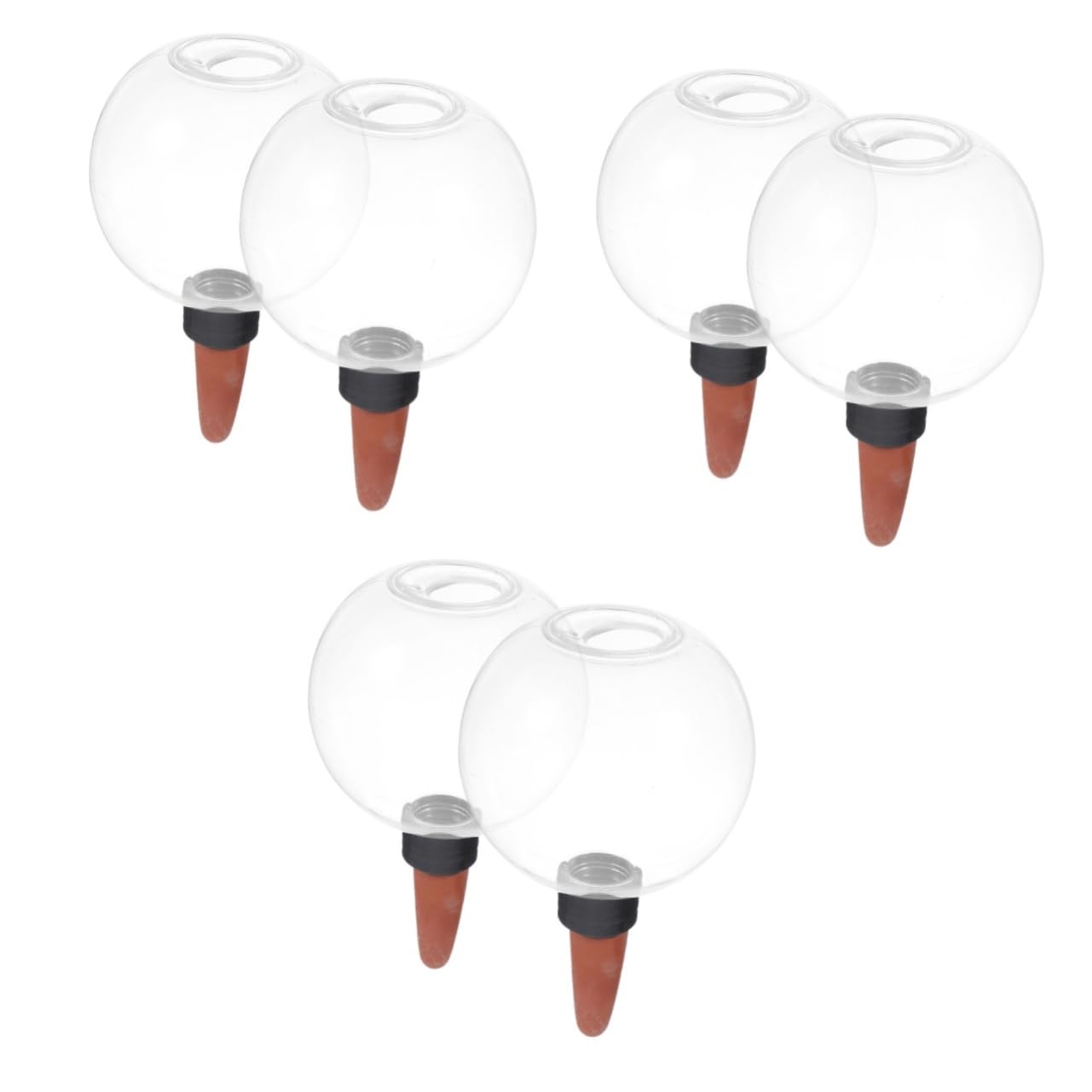 BESPORTBLE 3 Ensembles Dispositif D'arrosage Automatique Ampoules À Arrosage Automatique Globes D'arrosage des Plantes Irrigation Bouteille D'arrosage pour Plantes Céramique 2 Pièces * 3