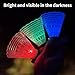 LIUTOVO LED Badminton Birdies, Plastic Light Up Birdies Glow in The Dark Nylon Lighting Birdies Shuttlecock for Indoor Outdoor Sports Activities (9)