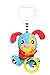 Produktbild Playgro Kinderwagenanhänger Hund, Mit Versteckspiel-Funktion, Ab 0 Monate, Peek-A-Boo Wiggling Dog, Blau/Rot, 40153